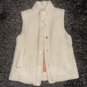 Aerie Cozy Pink and Orange Plaid Fabric